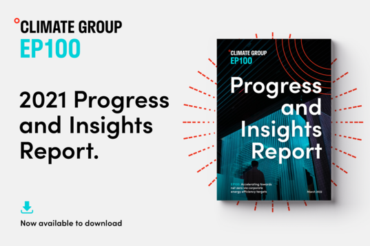 EP100 Progress and Insights report 2021