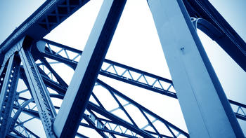 Steel structure bridge
